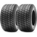 24x12.00-12 24x12x12 Lawn Mower Tires 4PR Turf Saver Lawn Garden Tires for Garden Tractor Riding Mower 2 SET