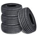 Set of 4 Lionhart Lionclaw HT LT 265/70R17 121/118Q 10-PLY All Season Highway Tires LHSTHT1770020 / 265/70/17 / 2657017 Fits: 2017 Chevrolet Silverado 1500 WT 2014-15 Chevrolet Silverado 1500 WT