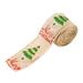Christmas Tree Wired Edge Burlap Ribbon Christmas Creative Decorations Gift for Christmas Day Type C