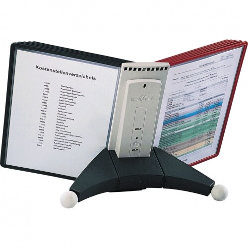 DURABLE Tafelträger für SHERPA® Sichttafel-Systeme, grau, Polyamid, DIN A4 Image