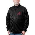 Men's Franchise Club Black Alabama Crimson Tide Softshell Full-Zip Jacket
