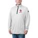 Men's Franchise Club White Oklahoma Sooners Flex Thermatec Team Quarter-Zip Jacket