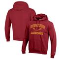 Men's Champion Cardinal USC Trojans Lacrosse Icon Powerblend Pullover Hoodie