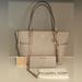 Michael Kors Bags | Large Sullivan Tote & Wallet | Color: Cream/Pink | Size: 17”X11”X6”W/10”Straps