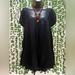 Free People Dresses | Free People - Open Back Tunic Dress - Size: S | Color: Black | Size: S