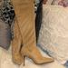 Jessica Simpson Shoes | Jessica Simpson Over The Knee Tan Boots | Color: Tan | Size: 8