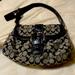 Coach Bags | Cute Small Coach Purse. Comes With Wallet And Cover For Check Book. | Color: Black/Gray | Size: Os