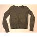 J. Crew Sweaters | J Crew Gray Zip Up Cardigan Sweater Wool Cashmere Blend Sz Small Short Y2k Style | Color: Gray | Size: S