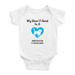 My Best Friend is A American Foxhound Dog Funny Baby Jumpsuits Newborn Clothes