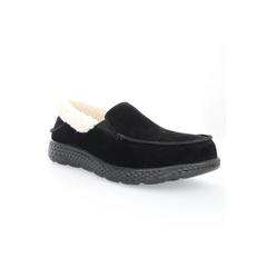 Wide Width Women's Propet Britt Slippers by Propet in Black (Size 6 1/2 W)