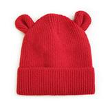 Winter Hat Soft Warm Knit Winter With Hood Cap