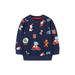 Gwiyeopda Christmas Toddler Little Baby Boys Sweatshirt Casual Print Long Sleeve Pullover T-shirt Streetwear