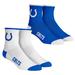 Youth Rock Em Socks Indianapolis Colts Core Team 2-Pack Quarter Length Sock Set