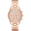 Michael Kors Chronograph Edelstahl roségold Damen