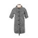 The Limited Casual Dress - Sweater Dress: Gray Marled Dresses - Women's Size Small