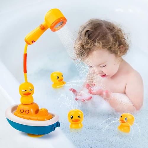 Badespielzeug Badewannenspielzeug ab 1,2,3 Jahre Wasser Spielzeug Baby Badespielzeug für