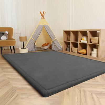 Kinderteppich Kinderzimmer Teppich Baby Spielteppich Flauschig Rutschfest Deko 160x220 cm,