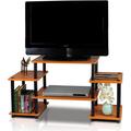 Ebern Designs Rafeh TV Stand for TVs up to 24" Wood in Black/Brown | 22.8 H x 41.5 W x 11.6 D in | Wayfair 2F9479FB326449A899DD53BD18D44C07