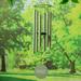 Trinx Farad Hand Tuned Wind Chime Metal | 36 H x 8 W x 8 D in | Wayfair 28F79782B19C49D79C37DBDE749E79DE