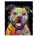 East Urban Home kids Colorful Pit Bull Fleece Blanket For Bed, 50" X 60" Dean Russo II Pit Bull Fleece Throw Blanket For Women | Wayfair