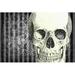 Trinx Skull - Wrapped Canvas Graphic Art Canvas | 20 H x 30 W x 1.25 D in | Wayfair 8FD20C53A7EA41EE96D674845C05CF63