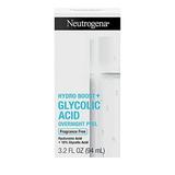 Neutrogena Hydro Boost+ Glycolic Acid Overnight Peel Face Peel with Hyaluronic Acid & 10% Glycolic Acid to Exfoliate & Smooth Dull & Uneven Skin Texture Fragrance-Free 3.2 fl. Oz