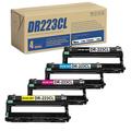 4 Pack DR-223CL Drum Unit Replacement for Brother MFC-L3770CDW Printer(1BK/1C/1M/1Y Toner is not Included).