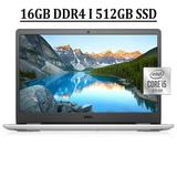 Dell Inspiron 15 3000 3501 Business Laptop 15.6 HD Anti-Glare WVA Display 10th Gen Intel Quad-Core i5-1035G1 Processor 16GB DDR4 512GB SSD Intel UHD Graphics HDMI Webcam Bluetooth Win11 Silver