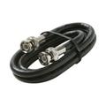 Steren 12ft BNC-BNC RG6 cULus Cable Black