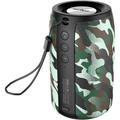 ZEALOT Bluetooth Speaker Bass Wireless Portable HIFI Stereo Waterproof Sound Box Outdoor Stereo Loudspeaker Green