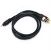 Monoprice 3ft Premium 2.5mm Stereo Male to 2RCA Male 22AWG Cable (Gold Plated) - Black