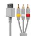 AV Composite Cable for Wii/for Wii U Game Console 1.8m Component Line Audio Video TV Connector Cable Cord Wire