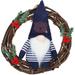 Auburn Tigers Gnome Holiday Wreath