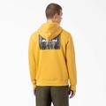 Dickies Men's Camden Box Graphic Hoodie - Harvest Gold Size L (TWR28)