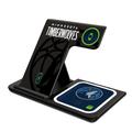 Keyscaper Minnesota Timberwolves 3-In-1 Wireless Charger