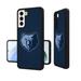 Memphis Grizzlies Solid Design Galaxy Bump Case