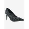 Wide Width Women's Ames Pump by Bellini in Black Smooth (Size 12 W)