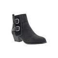 Extra Wide Width Women's Raya Booties by Ros Hommerson in Black (Size 9 WW)