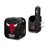 Chicago Bulls Text Design USB Charger