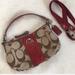 Coach Bags | Coach | Signature Monogram Bag With Extra Strap | Color: Brown/Red | Size: Os