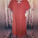 Lularoe Dresses | Lularoe Carly Dress - Xxs - Heathered Red - Nwt | Color: Red | Size: Xxs