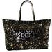 Victoria's Secret Bags | Nwt Victoria's Secret - Nyc Fashion Show 2018 Tote Bag - Black With Gold Stars | Color: Black/Gold | Size: Os