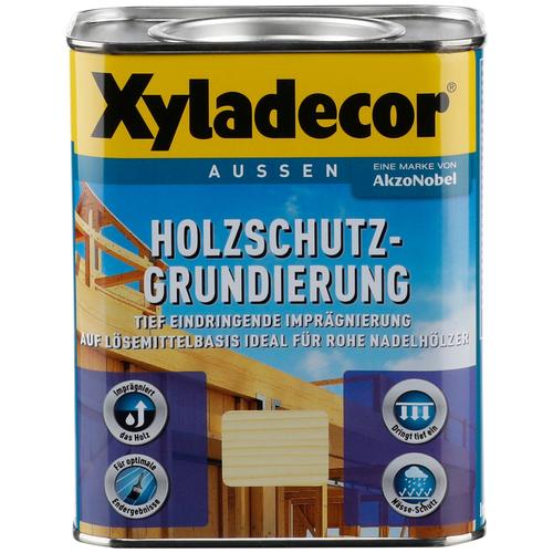 "XYLADECOR Holzgrundierung ""Holzschutz-Grundierung"" Grundierungen Gr. 0,75 l, farblos Grundierung"