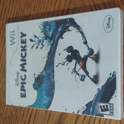 Disney Video Games & Consoles | Disney Epic Mickey Wii New/Sealed | Color: Blue/White | Size: Os