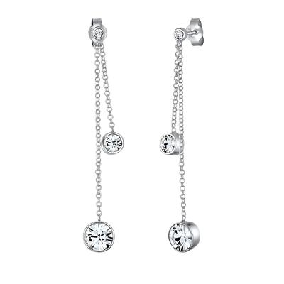 Elli - Kristalle 925 Sterling Silber Ohrringe 1 ct Damen