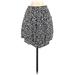 Banana Republic Casual Mini Skirt Mini: Black Animal Print Bottoms - Women's Size X-Small - Print Wash