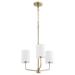 Quorum International Harmony 18 Inch 3 Light Mini Chandelier - 657-3-80