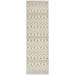 Nourison Royal Moroccan Farmhouse Beige/Grey 2 3 x 10 Area Rug (2x10)