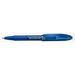 Pentel BK91MNC-C Pentel Mini R.S.V.P. Stick Ballpoint Pen Translucent Brl Blue Ink Med Pt Box of 12