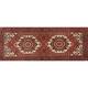 Ahgly Company Indoor Rectangle Traditional Rust Pink Persian Area Rugs 8 x 12